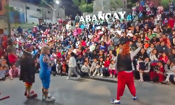 EN ABANCAY CELEBRARON EL DÃA DEL PAYASO PERUANO