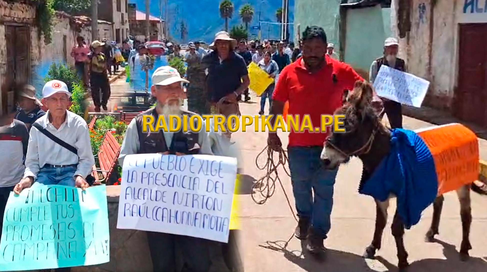 CACHORA SE LEVANTA CONTRA SU ALCALDE: PROTESTAS POR INCUMPLIMIENTO DE PROMESAS Y FALTA DE GESTIÓN