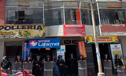 ABANCAY: INCAUTAN INMUEBLE EN OPERATIVO CONTRA LA EXPLOTACIÓN SEXUAL DE ADOLESCENTES