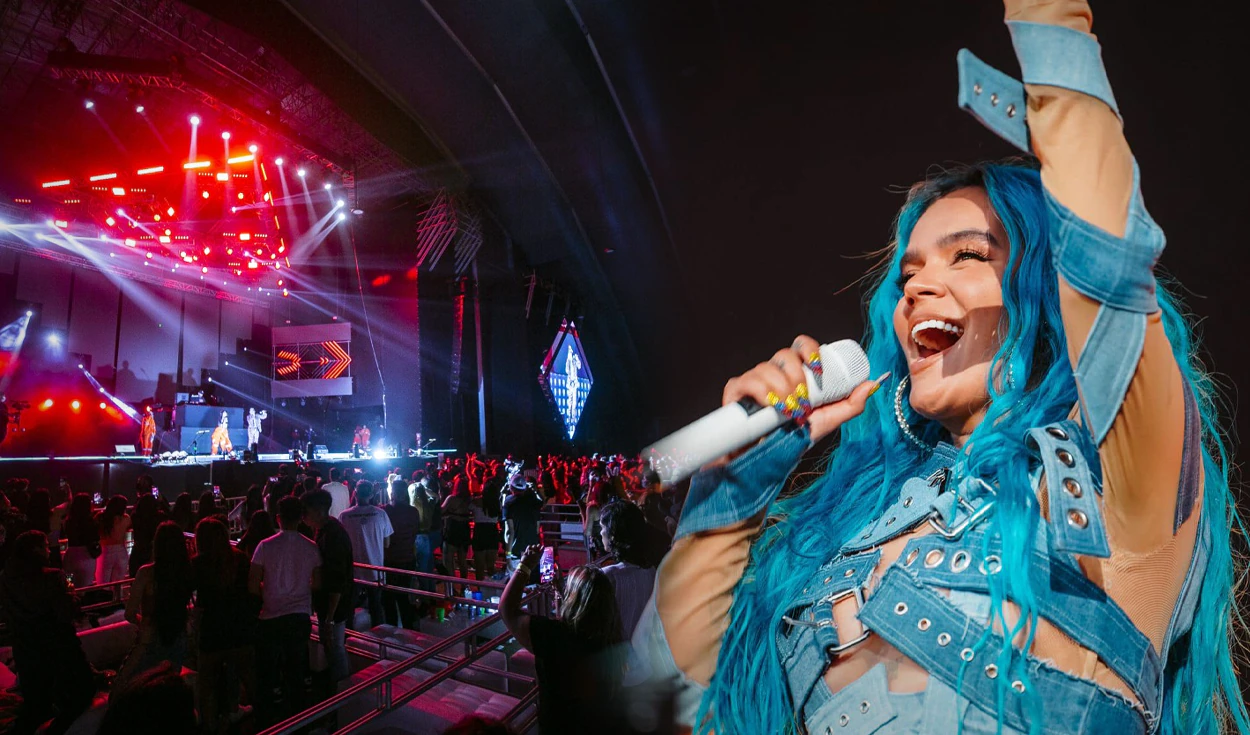 KAROL G Y SU INUSUAL COMENTARIO A FANS: â€œPENSÃ‰ QUE LA ENERGÃA EN PERÃš IBA A ESTAR MÃS ARRIBAâ€
