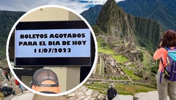 �SE ACABARON LOS INGRESOS A MACHU PICCHU, EN LA WEB YA NO HAY TICKETS HASTA AGOSTO
