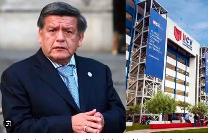 �SUNEDU SANCIONA A LA UNIVERSIDAD CÃ‰SAR VALLEJO POR CELEBRAR CUMPLEAÃ‘OS DE CÃ‰SAR ACUÃ‘A