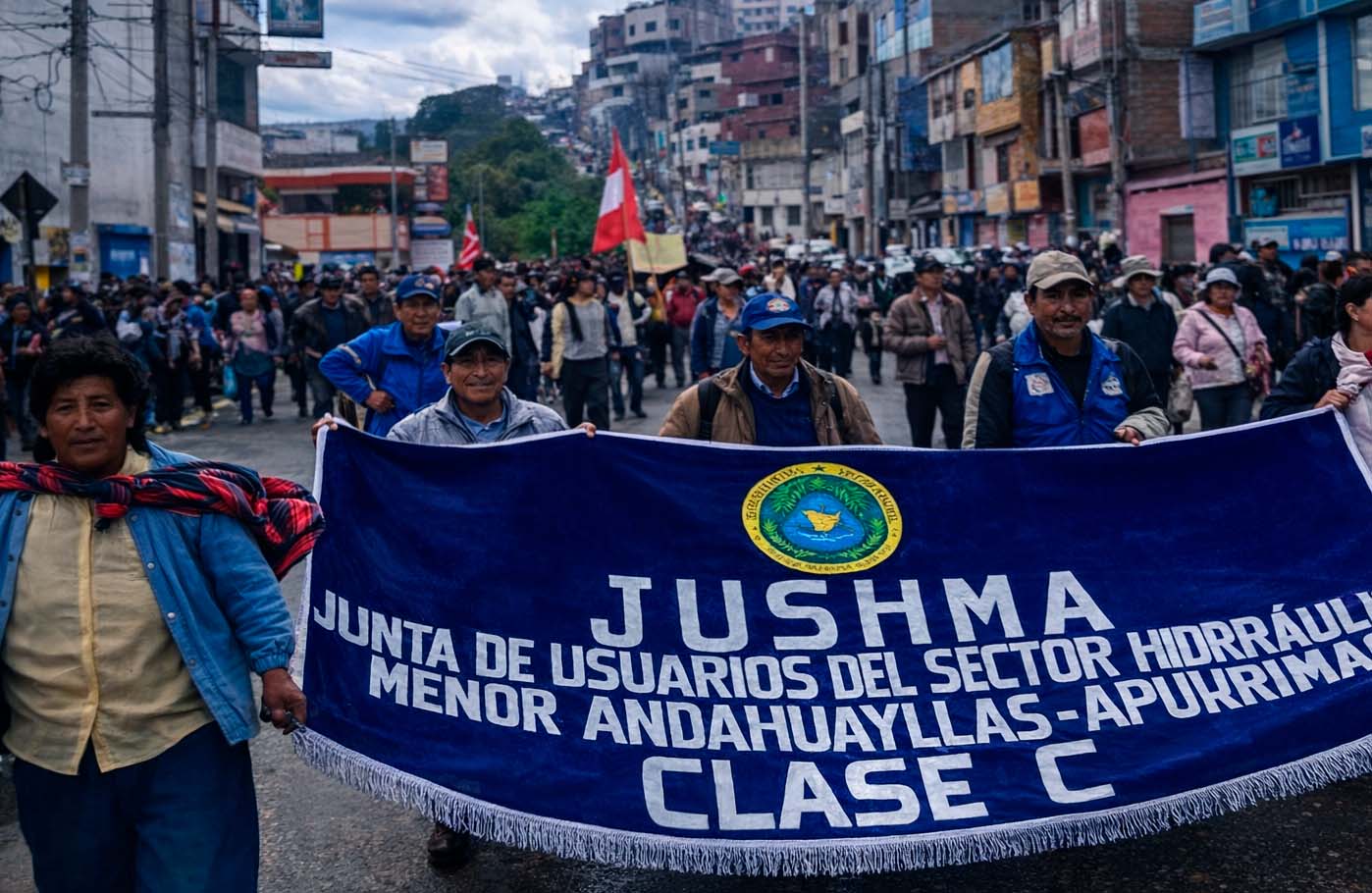 CUARTO DÍA DE PARO INDEFINIDO EN ANDAHUAYLAS: REGANTES EXIGEN DELIMITACIÓN DE CABECERAS DE CUENCA