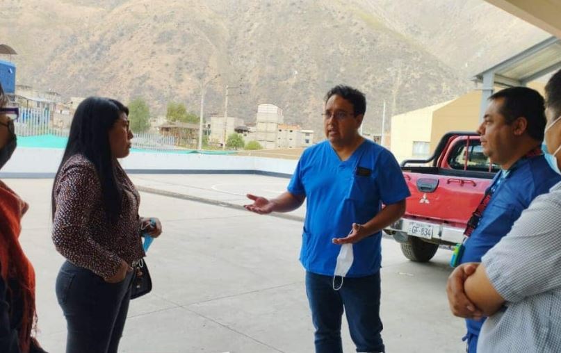 �CONGRESISTA ELIZABETH TAIPE REALIZÃ“ VISITA INOPINADA AL HOSPITAL II ESSALUD-ABANCAY
