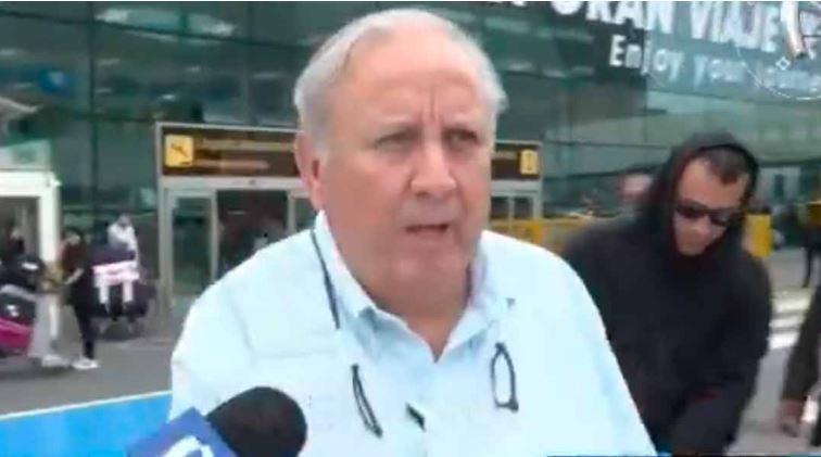 HERNÃN GARRIDO LECCA REGRESÃ“ A PERÃš Y CONFIRMÃ“ QUE CONOCE A PATRICIA BENAVIDES