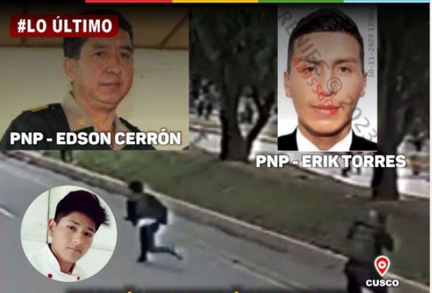 FISCALÃA INICIÃ“ INVESTIGACIÃ“N PREPARATORIA A DOS POLICÃAS POR MUERTE DE VÃCTOR SANTISTEBAN EN PROTESTA CONTRA EL GOBIERNO