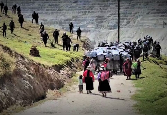 LAS BAMBAS BUSCA REVERTIR MULTA DE MÁS DE S/ 800 MIL POR OBRAS HIDRÁULICAS EJECUTADAS SIN PERMISO EN QUEBRADA PICHACCANI