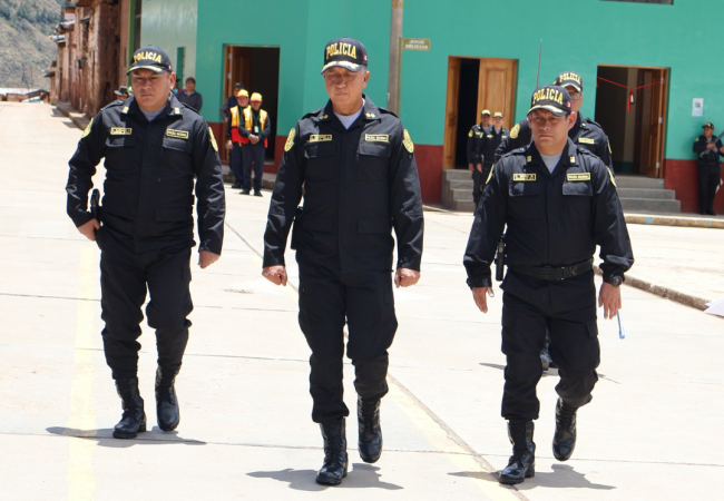 IMPLEMENTAN PUESTO DE AUXILIO RÁPIDO DE LA PNP EN TUMAY HUARACA PARA REFORZAR LA SEGURIDAD CIUDADANA