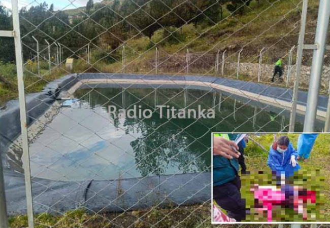 CHINCHEROS: NIÑA DE DOS AÑOS MUERE AHOGADA TRAS CAER EN UN RESERVORIO EN EL PORVENIR