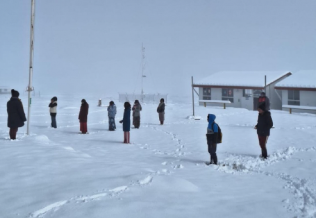 INTENSAS NEVADAS AFECTAN COMUNIDADES ALTOANDINAS DE ANTABAMBA