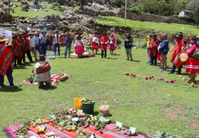 MIDAGRI RECONOCE A JUSTO APU SAHUARAURA COMO NUEVA ZONA DE AGROBIODIVERSIDAD DEL PERÚ