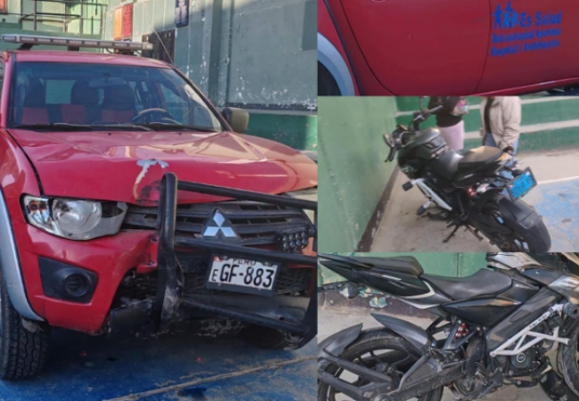 KISHUARÁ: MOTOCICLISTA FALLECE TRAS SER ATROPELLADO POR CAMIONETA DE ESSALUD EN EL SECTOR DE TINTAY